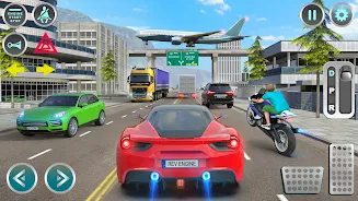 Real Driving School: Car Games 스크린샷 3