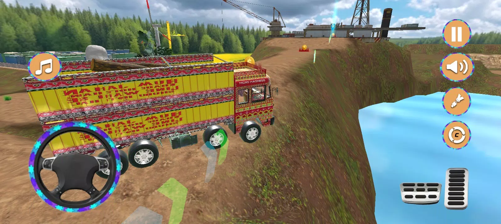 Hill Truck Simulator Games 3d スクリーンショット 1