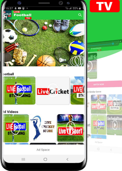 Live Football HD TV Скриншот 0