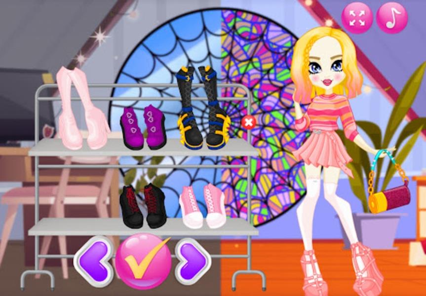 Wednesday Dress Up: Girl Games Tangkapan skrin 1