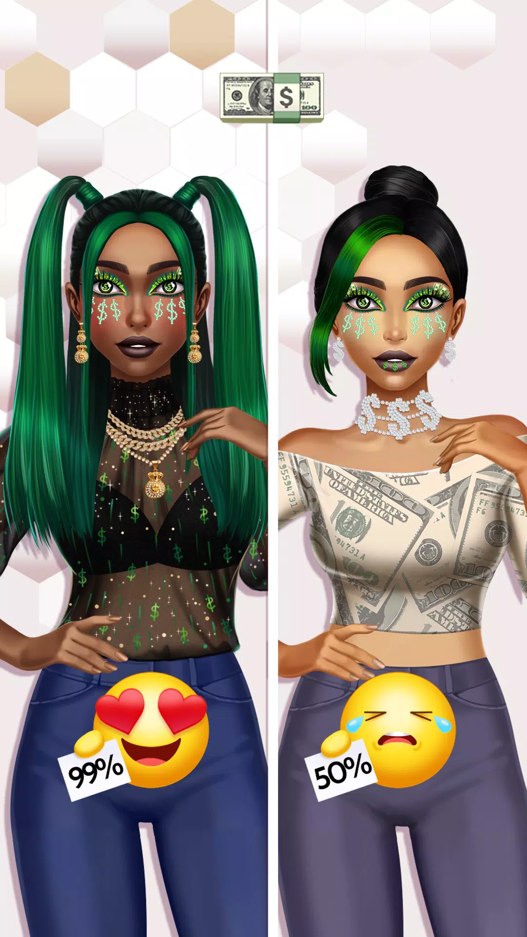 Emoji Makeup Game Ekran Görüntüsü 2