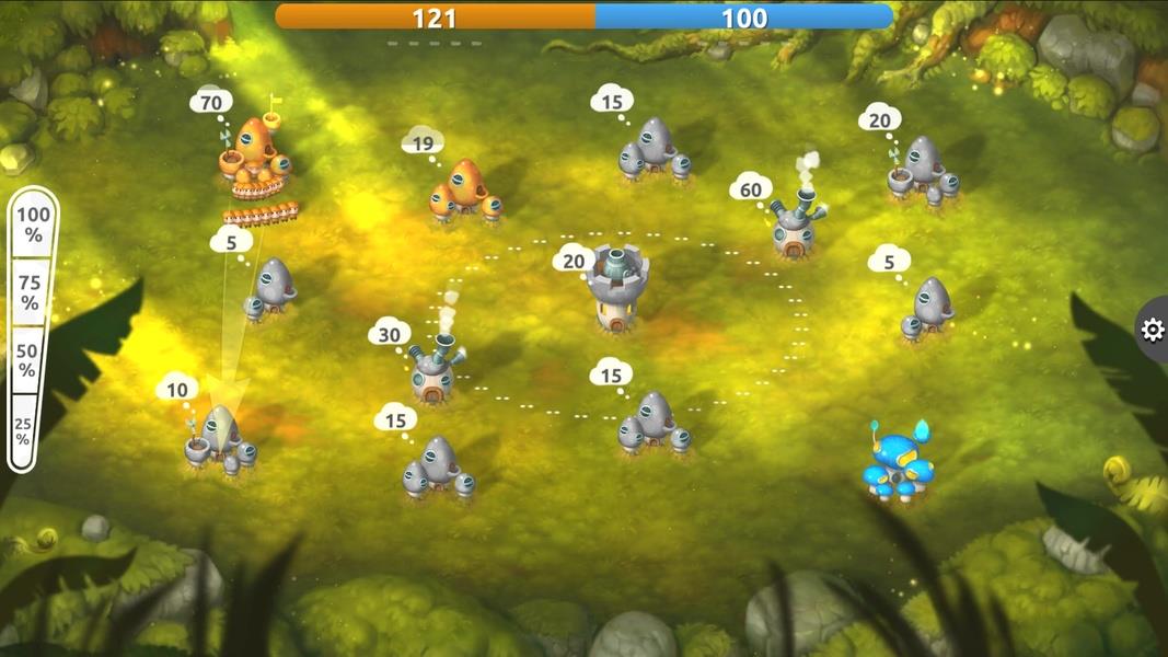 Mushroom Wars 2: RTS Strategy Tangkapan skrin 0