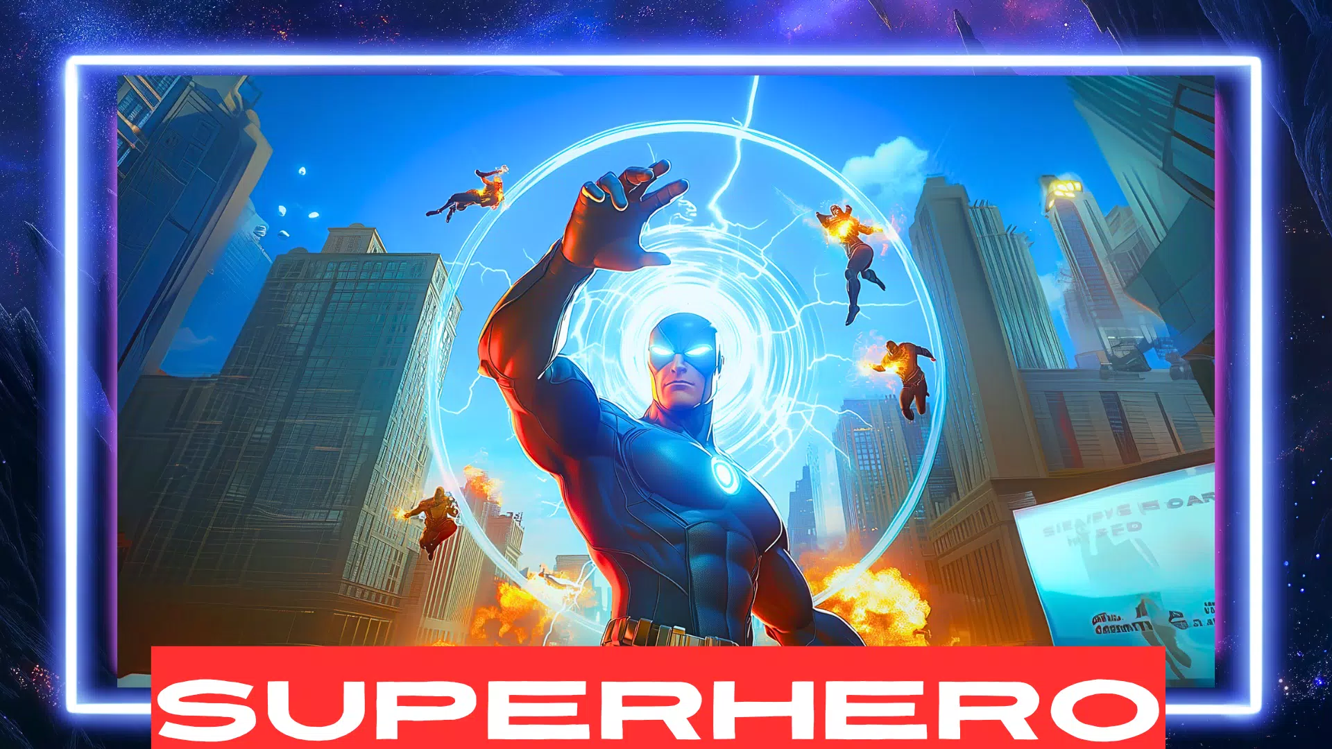 Psychic Hero: a superhero game Captura de pantalla 0