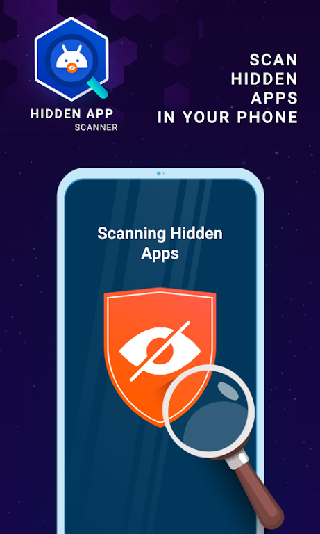 Hidden Apps Scanner Tangkapan skrin 1