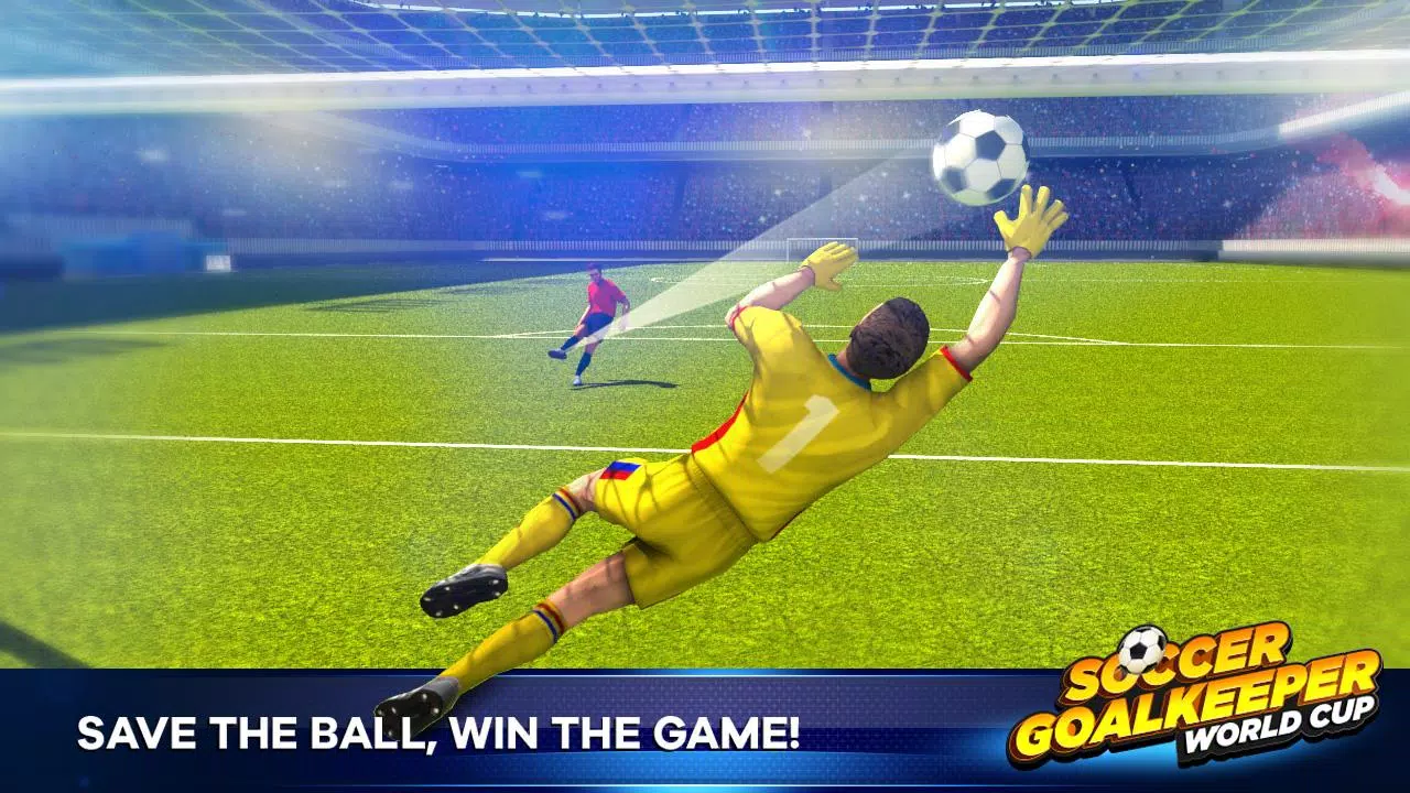Soccer Goalkeeper Games 2024 スクリーンショット 1