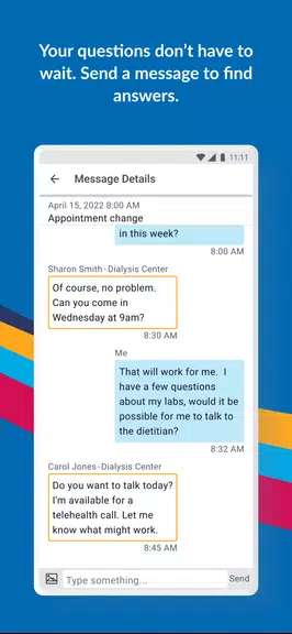 DaVita Care Connect Capture d'écran 2