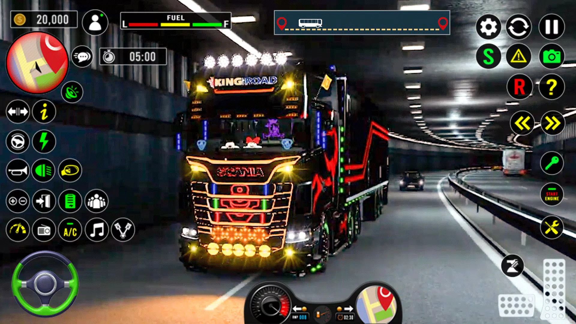 US Truck City Transport Sim 3d ဖန်သားပြင်ဓာတ်ပုံ 3