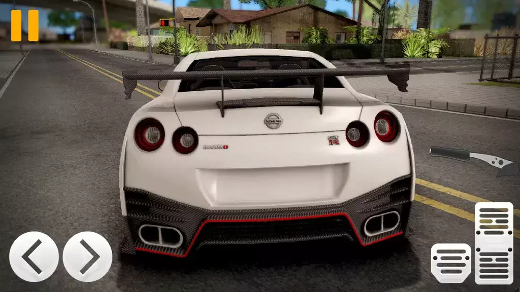 GTR: Nissan Car Driving Game Captura de pantalla 1