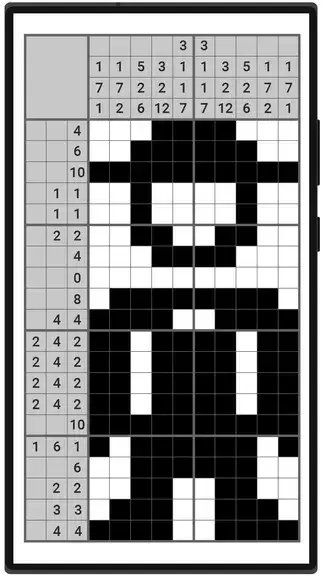 Paint by Numbers Nonogram Schermafbeelding 1