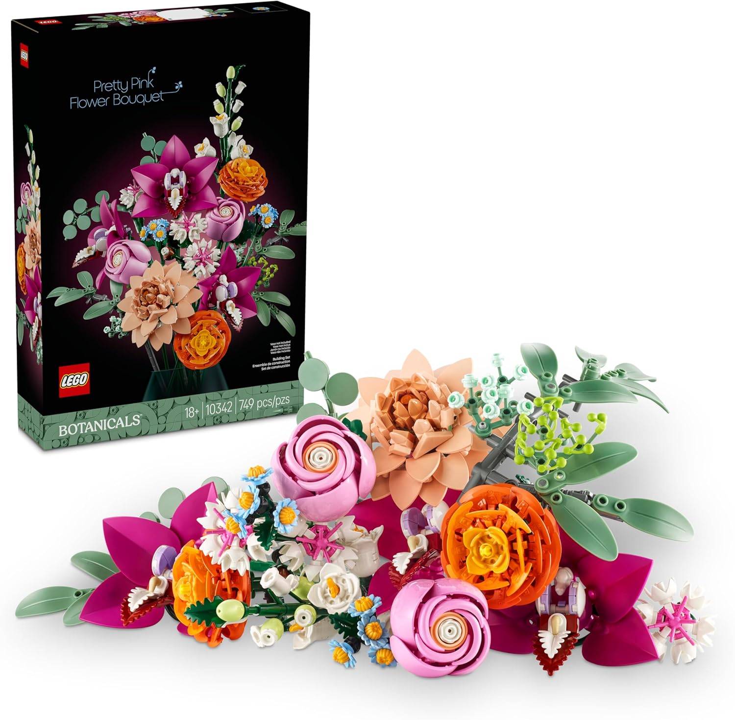 Costruiamo il carico bouquet di fiori rosa Lego, una perfetta sorpresa di San Valentino