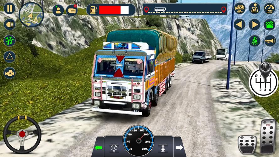 Indian Truck Drive Lorry Games स्क्रीनशॉट 0