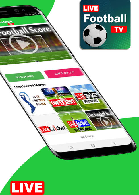 Live Football HD TV Скриншот 1