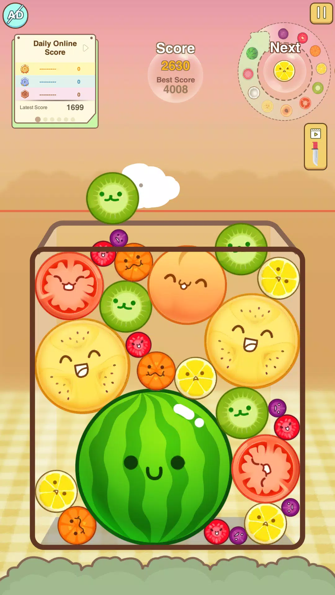 Watermelon Merge Game應用截圖第0張