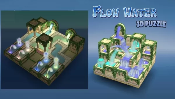 3D-Puzzle: Drehbare Rohre für Wasserspiele