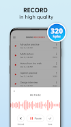 录音机Plus - 录制语音、音频和音乐应用截图第1张