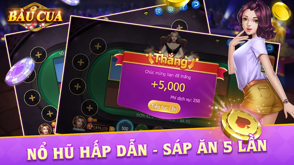 Bầu Cua - Tài Xỉu Casino Скриншот 3