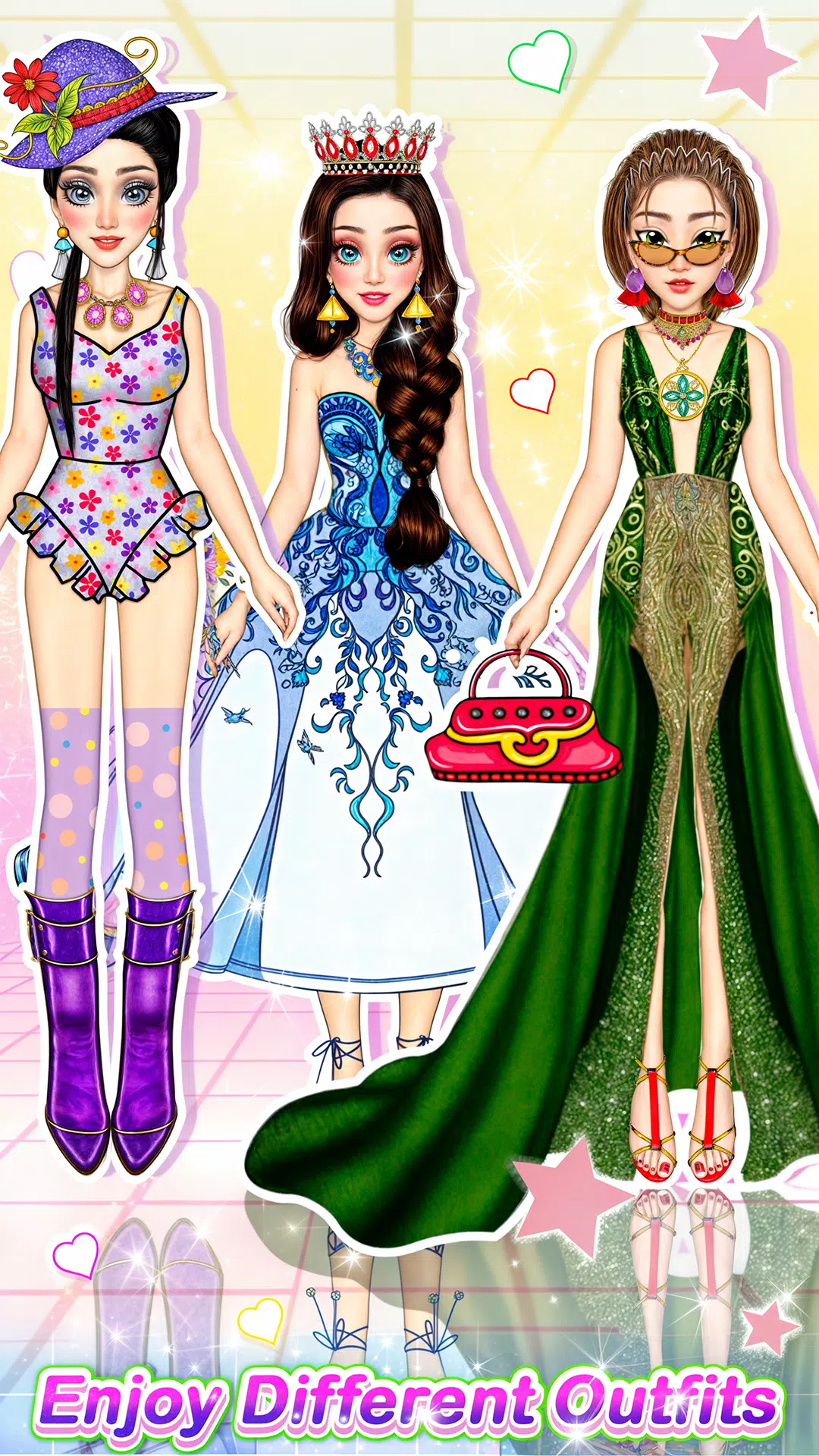 Paper Doll: Dress Up DIY Game Captura de pantalla 2