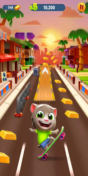 image: Power-ups in Talking Tom Gold Run