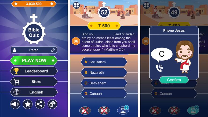 Daily Bible Trivia: Quiz Games Screenshot 0