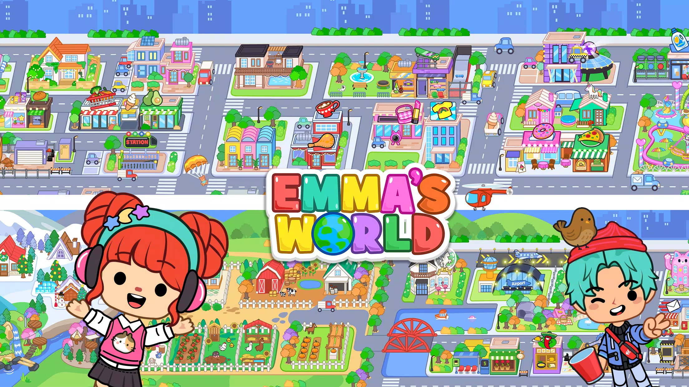 Emma's World - Town & Family應用截圖第1張