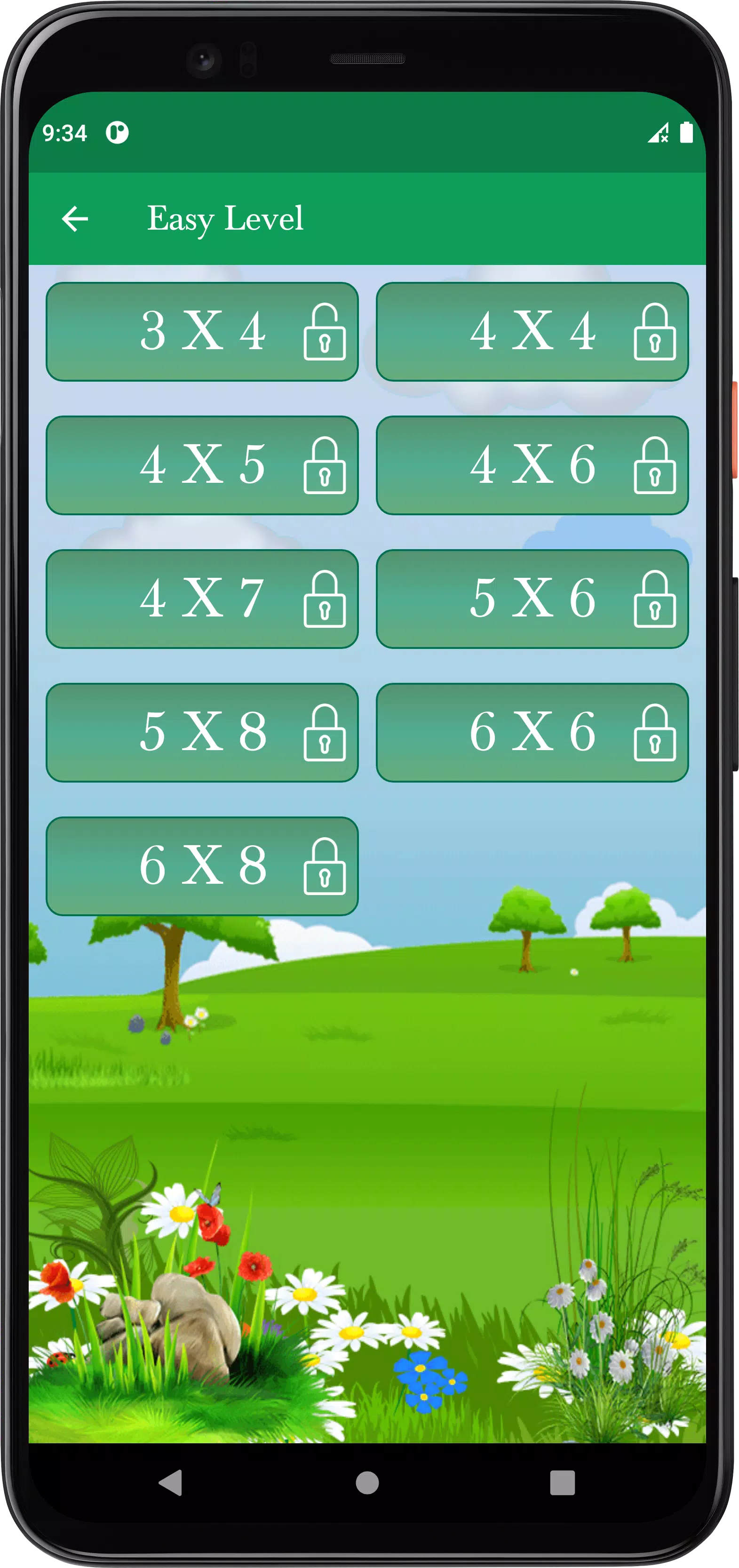 Memory Matching Game Screenshot 2