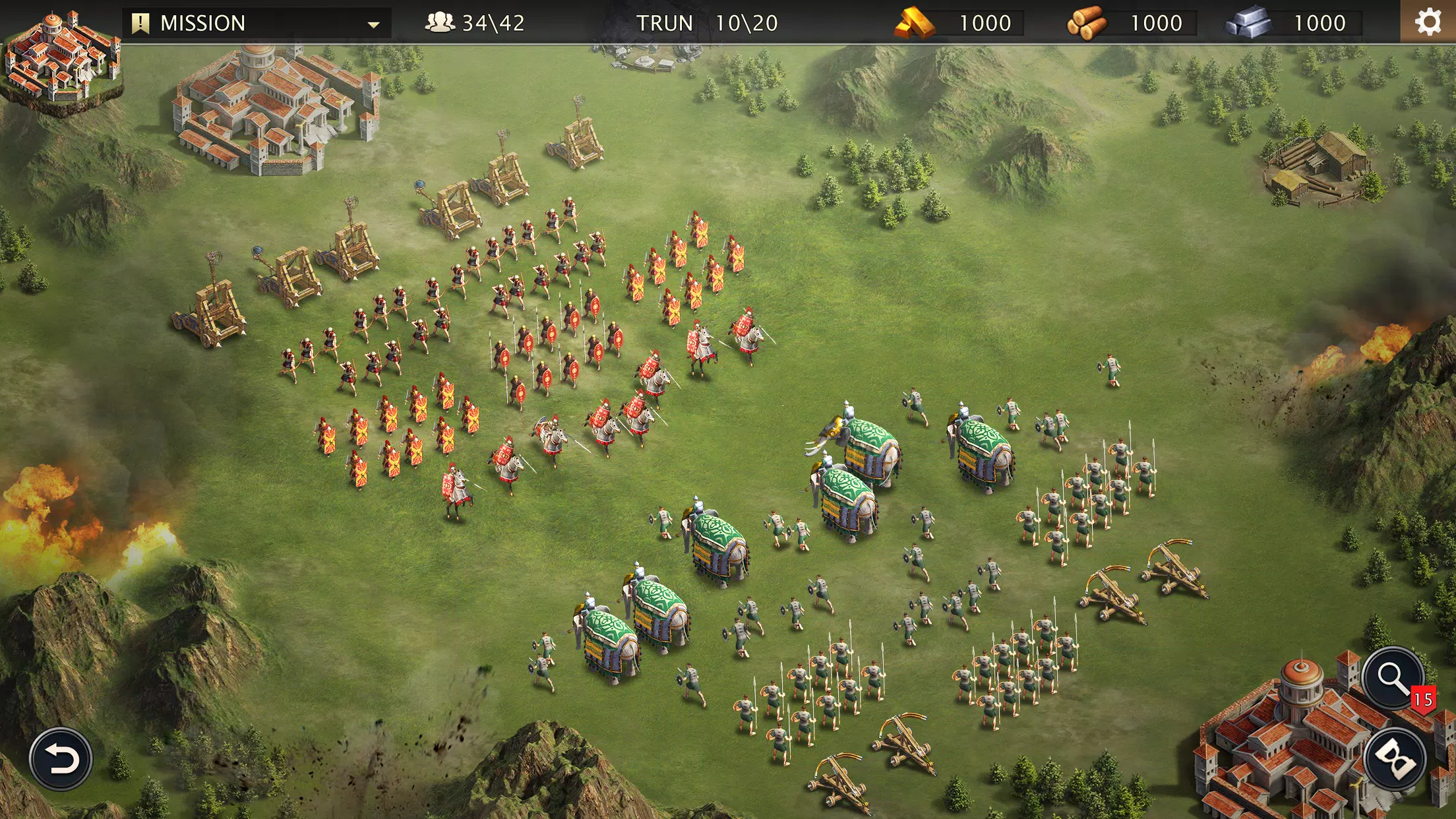 Grand War: Rome Скриншот 3