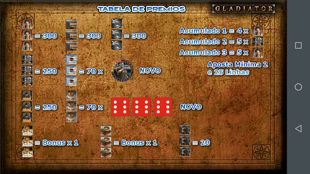 Gladiador Slot Caça Níquel应用截图第1张
