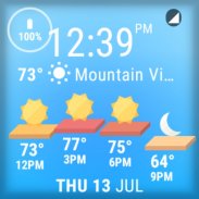 Weather for Wear OS Screenshot 1