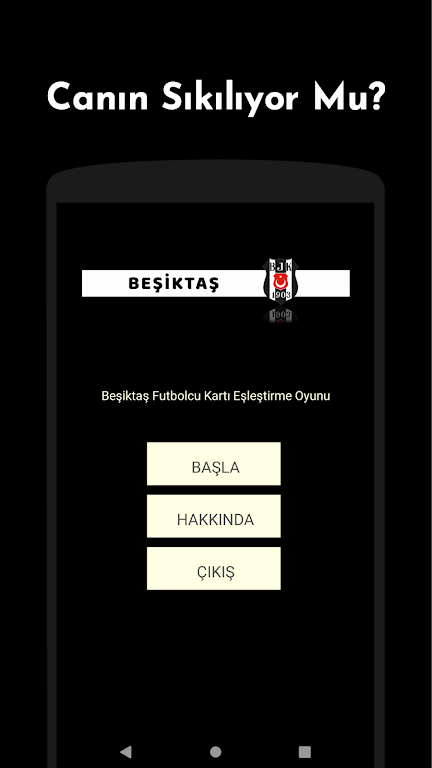 Beşiktaş Futbolcu Kart Eşleştirme Oyunu应用截图第0张