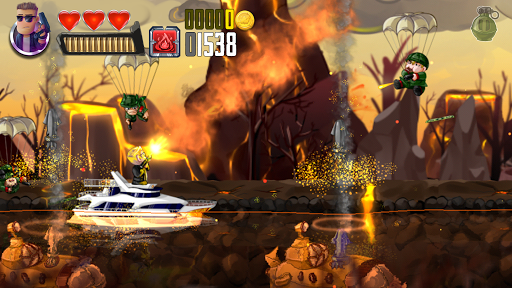 Ramboat - Offline Action Game Captura de pantalla 1