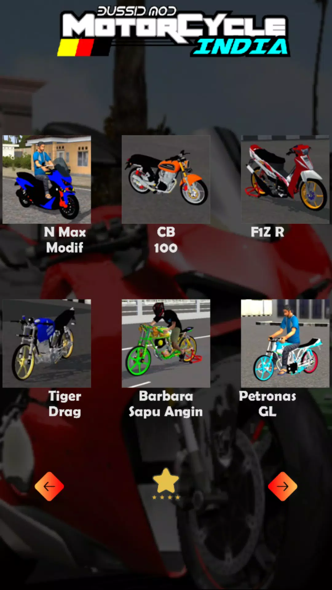 Bussid Mod Motorcycle India Schermafbeelding 2