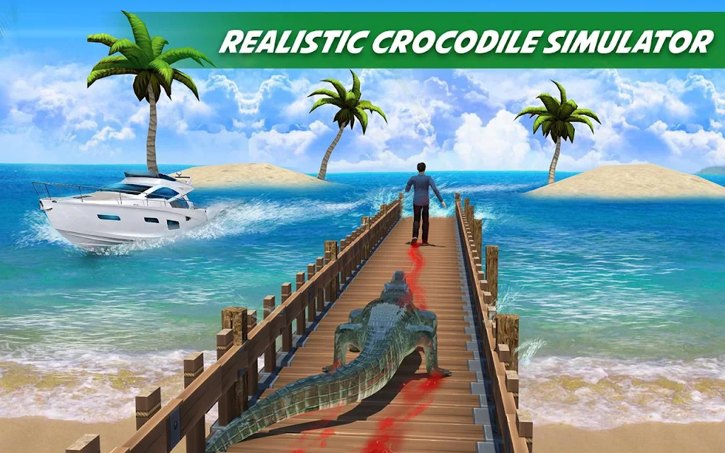 Crocodile Attack Animal Sim應用截圖第1張