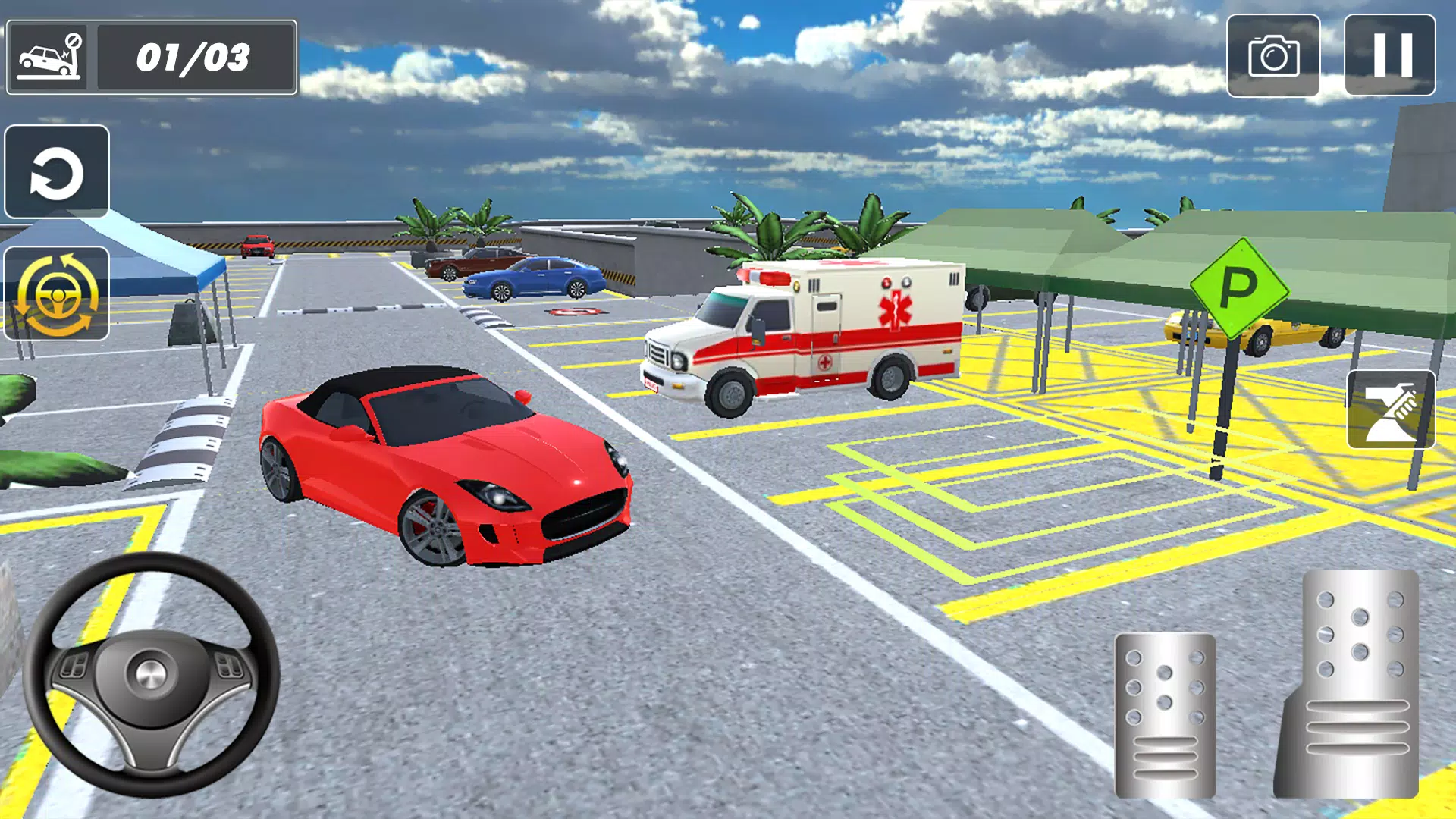 Car Parking 3D Simulation Game スクリーンショット 0