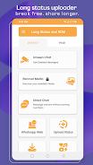 WhatSaga: Long WhatsApp Status Captura de pantalla 0