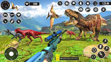 Real Dino Hunting 3D shooting應用截圖第3張