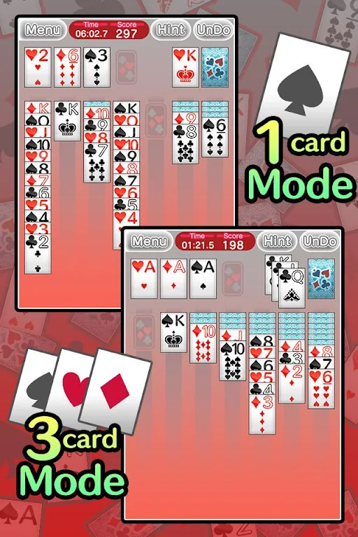 Basic Solitaire Klondike Schermafbeelding 1