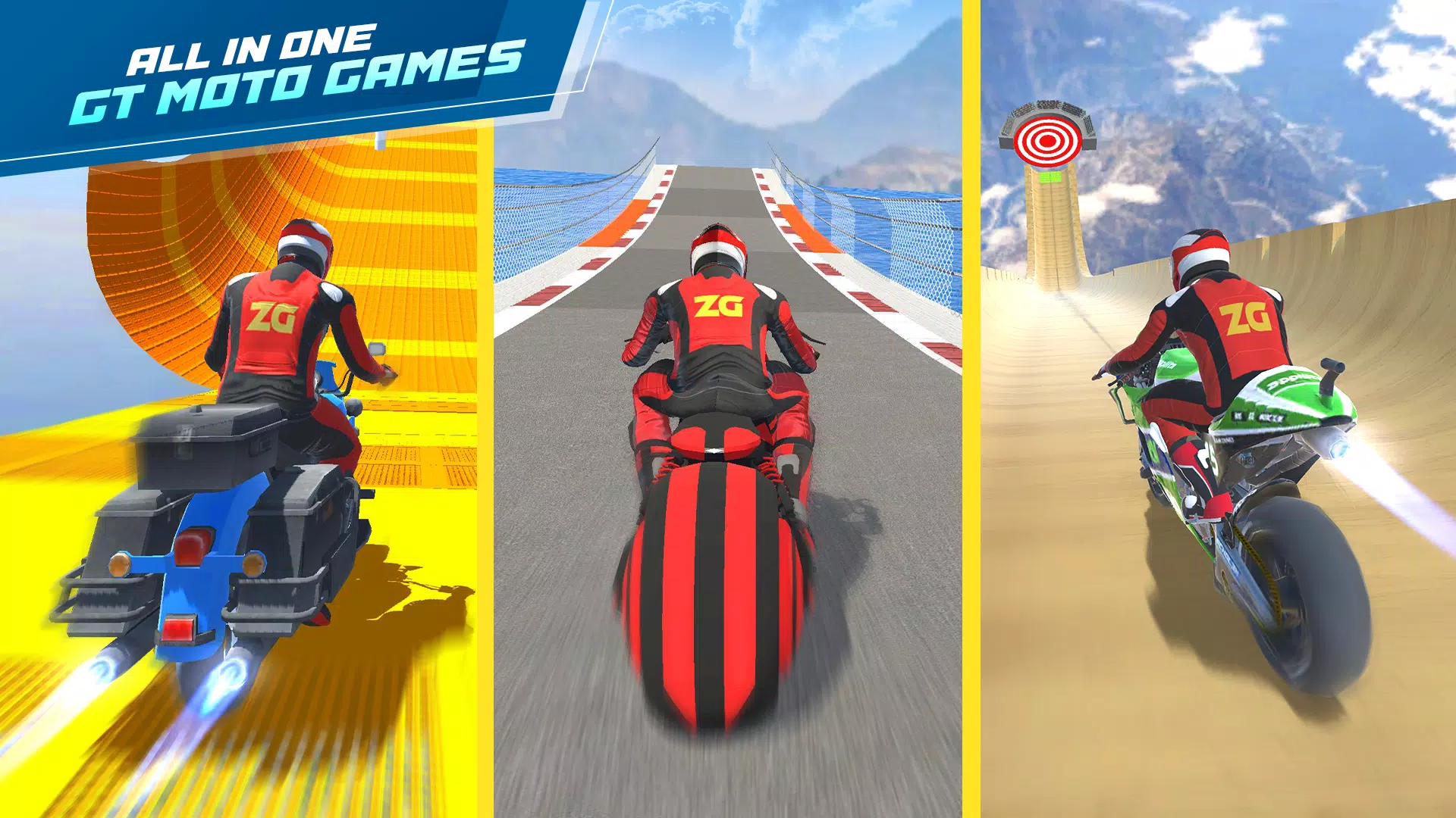 GT Moto Stunt 3D Capture d'écran 2