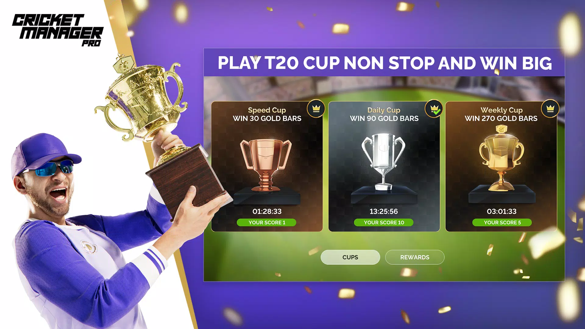 Cricket Manager Pro 2023 Captura de pantalla 1