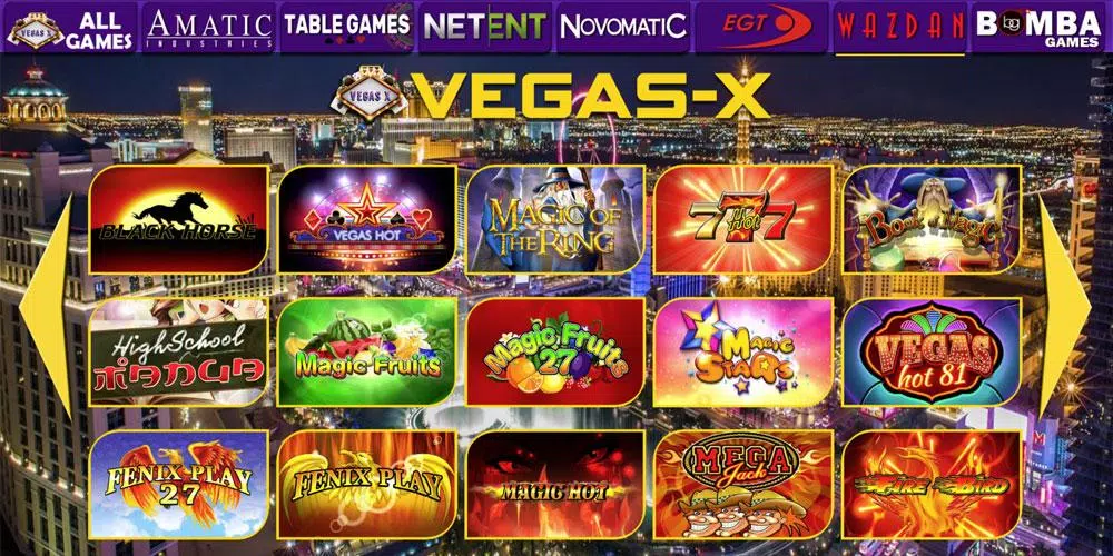 VEGAS-X Captura de pantalla 0