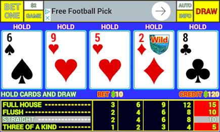 Ax Video Poker Captura de pantalla 0