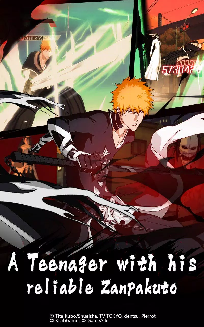 BLEACH Mobile 3D Captura de tela 1