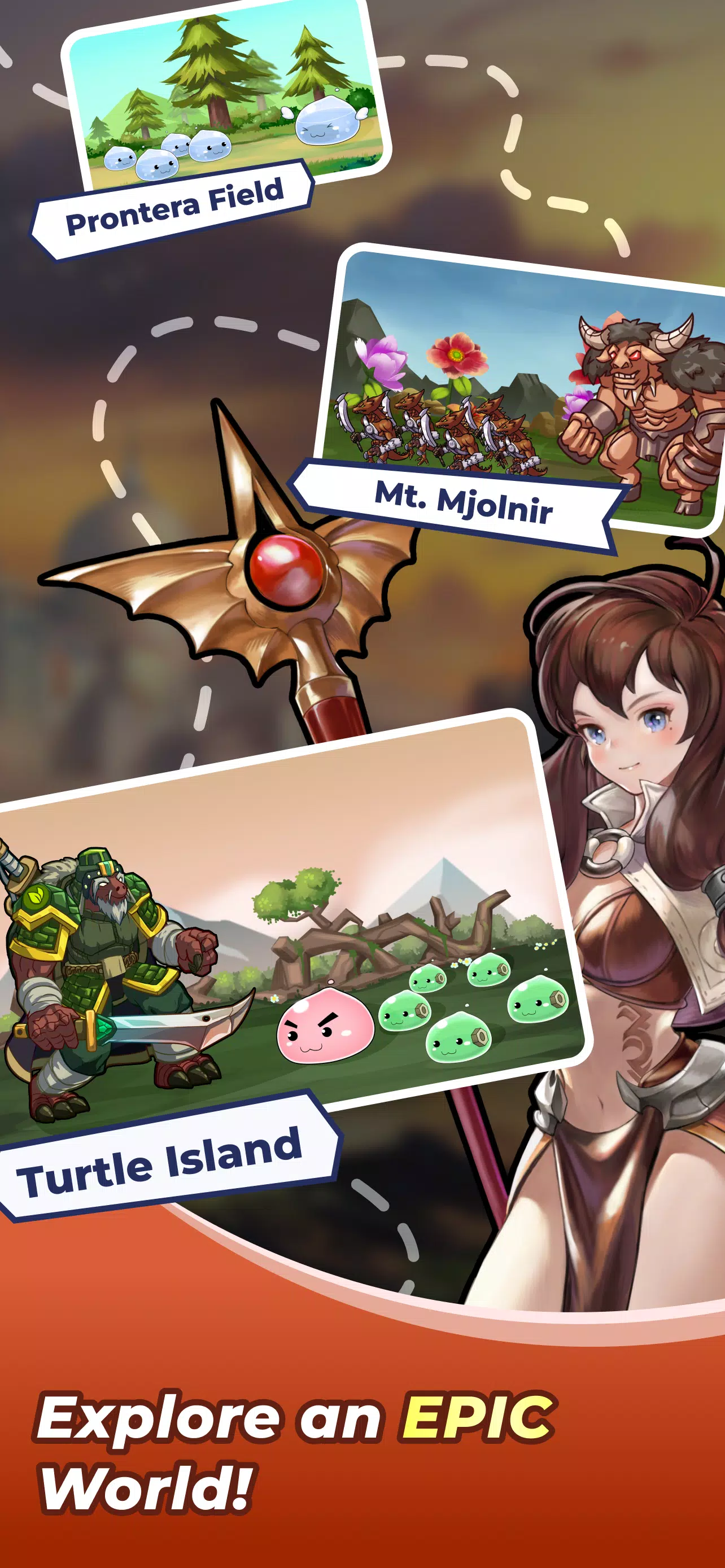 Midgard Heroes: Ragnarok Idle應用截圖第1張