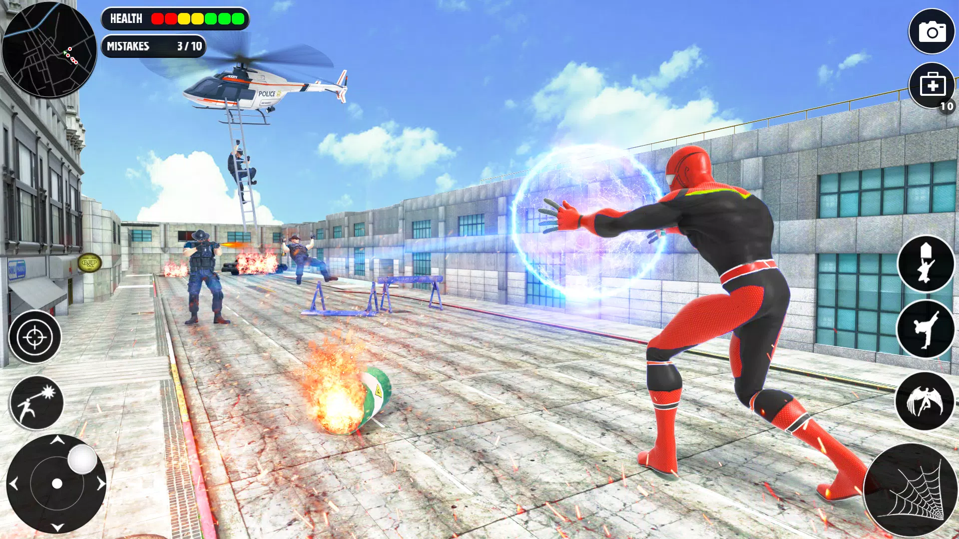 Spider Fighting Man Hero Games ภาพหน้าจอ 1