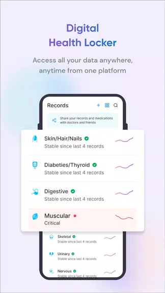 Health-e ABHA PHR Health Lockr Ảnh chụp màn hình 1