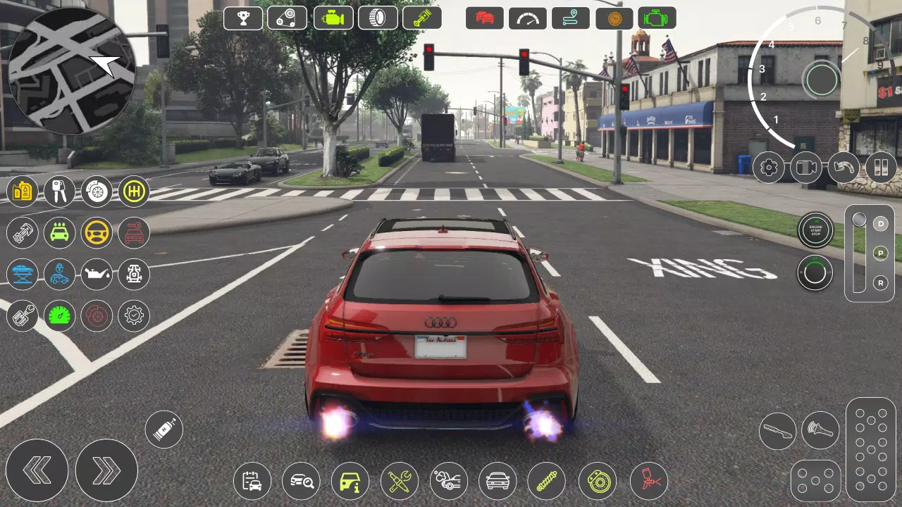 Street Speed: Audi RS6 Driving Capture d'écran 0