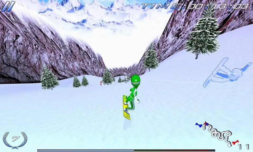 Snowboard Racing Ultimate Zrzut ekranu 1