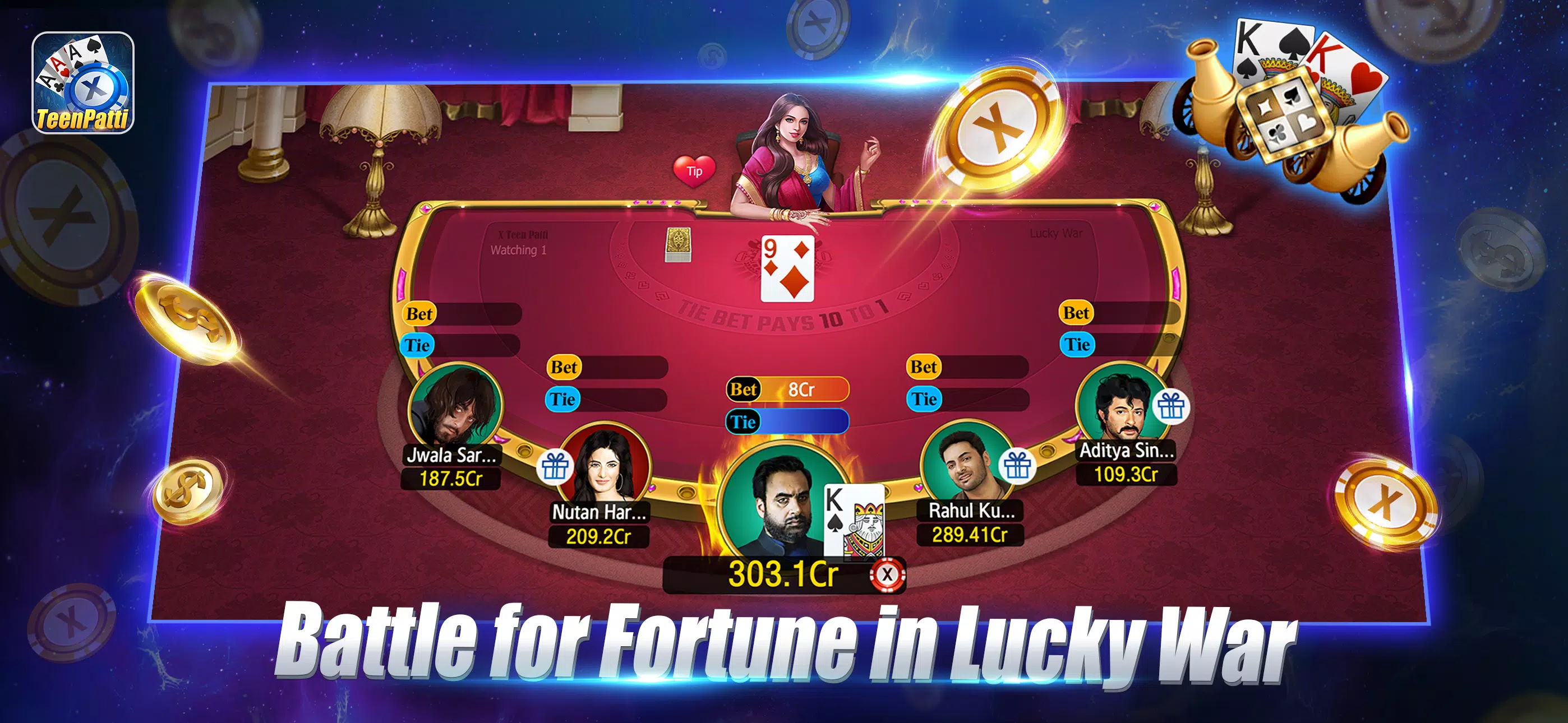 X Teen Patti Tangkapan skrin 1