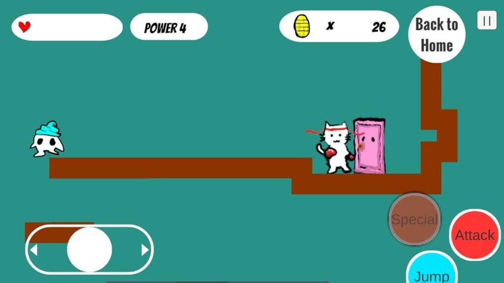 Cat Punch adalah permainan tindakan 2D sampingan yang baru di Android