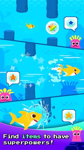 Baby Shark 8BIT : Finding Frie Screenshot 3