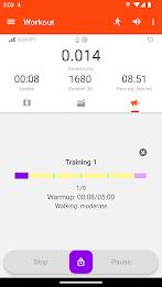 GPS Running Cycling & Fitness Ảnh chụp màn hình 2